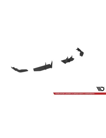 Gamme Street Pro Lame de Pare-chocs Arrière + Volets latéraux HONDA CIVIC Type-R Mk 11 - Maxton
