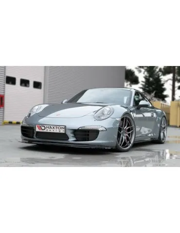 Lame de Pare-chocs Avant V.2 PORSCHE 911 Carrera 991 - Maxton