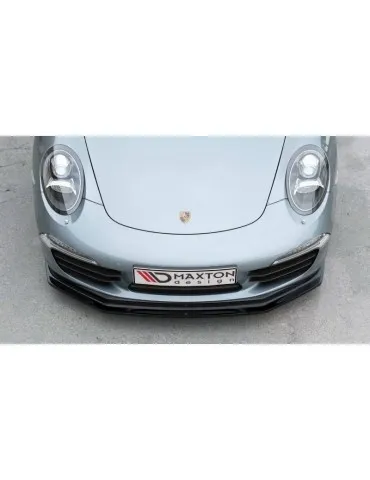 Lame de Pare-chocs Avant V.2 PORSCHE 911 Carrera 991 - Maxton