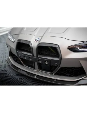 Fibre de carbone Grille Avant BMW M4 G82 / M3 G80 Without ACC Sensor - Maxton