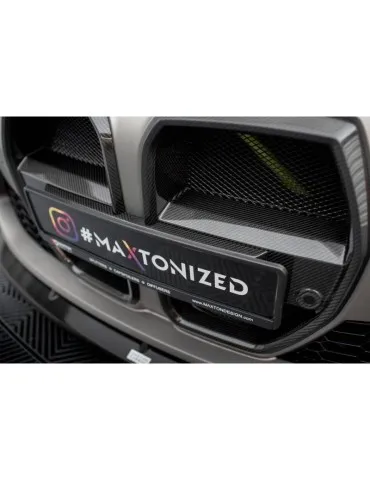 Fibre de carbone Grille Avant BMW M4 G82 / M3 G80 Without ACC Sensor - Maxton