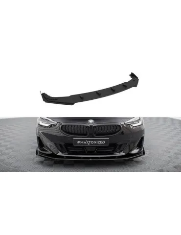 Gamme Street Pro Lame de Pare-chocs Avant + Volets latéraux BMW 2 Coupe G42 - Maxton