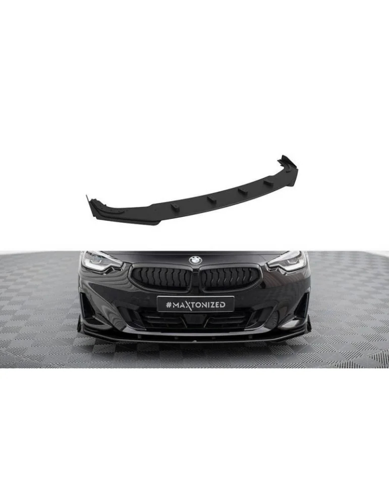 Gamme Street Pro Lame de Pare-chocs Avant + Volets latéraux BMW 2 Coupe G42 - Maxton