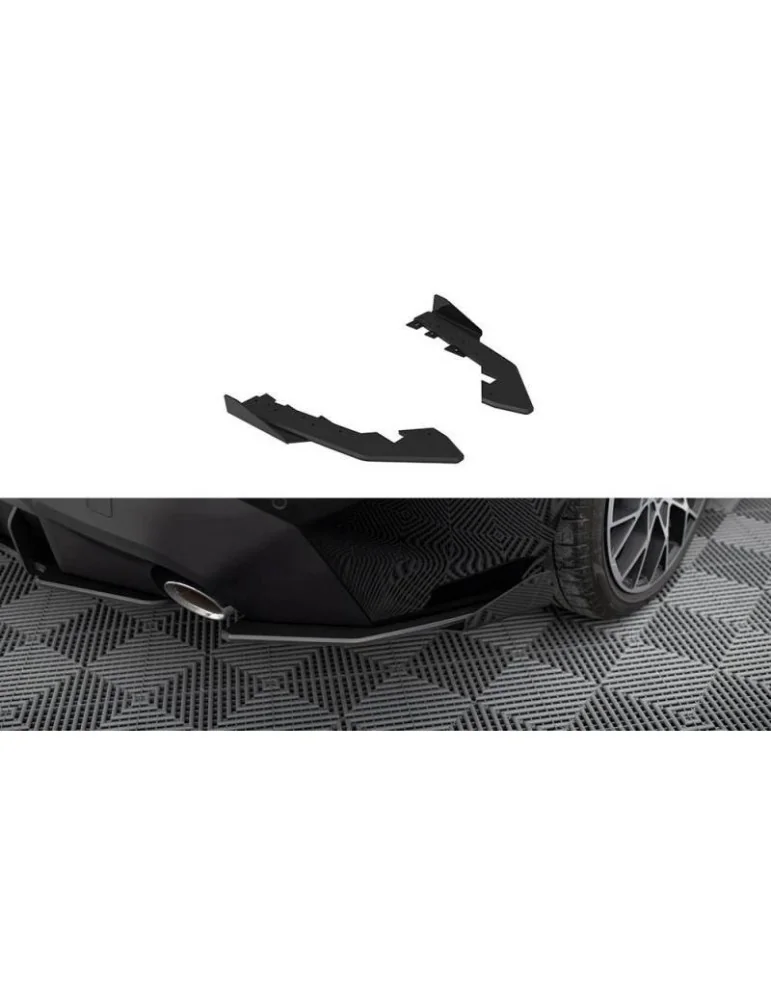 Gamme Street Pro Lame de Pare-chocs Arrière + Volets latéraux BMW 2 Coupe G42 - Maxton