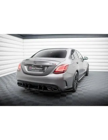 Gamme Street Pro Central Diffuseur Arrière MERCEDES-AMG C63 Sedan / Estate W205 Facelift - Maxton