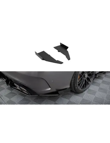 Gamme Street Pro Lame de Pare-chocs Arrière + Volets latéraux MERCEDES-AMG C63 Sedan / Estate W205 Facelift - Maxton