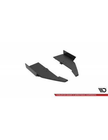Gamme Street Pro Lame de Pare-chocs Arrière + Volets latéraux MERCEDES-AMG C63 Sedan / Estate W205 Facelift - Maxton