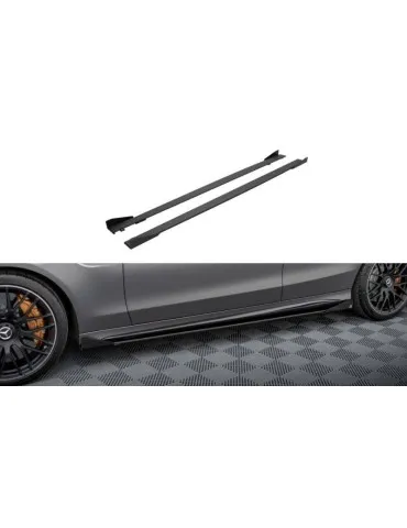 Gamme Street Pro Extension / Rajout de Bas de caisse + Volets latéraux MERCEDES-AMG C63 Sedan / Estate W205 Facelift - Maxton