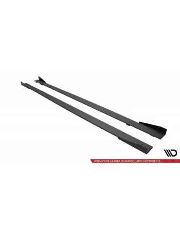 Gamme Street Pro Extension / Rajout de Bas de caisse + Volets latéraux MERCEDES-AMG C63 Sedan / Estate W205 Facelift - Maxton