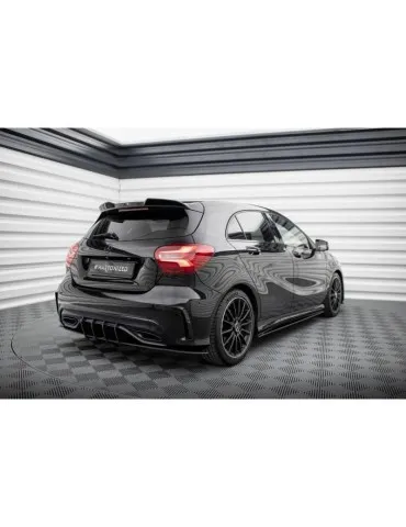 Gamme Street Pro Central Diffuseur Arrière MERCEDES-BENZ A AMG-Line W176 Facelift - Maxton