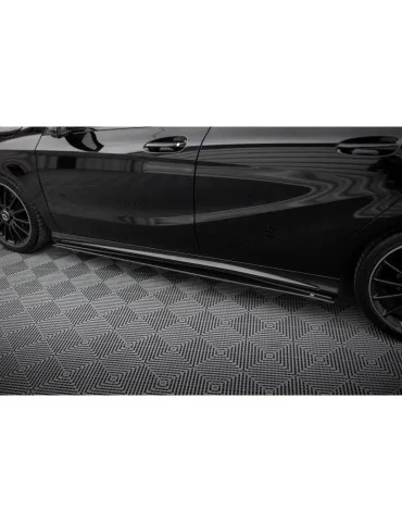 Gamme Street Pro Extension / Rajout de Bas de caisse MERCEDES-BENZ A AMG-Line W176 Facelift - Maxton