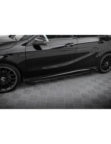 Gamme Street Pro Extension / Rajout de Bas de caisse + Volets latéraux MERCEDES-BENZ A AMG-Line W176 Facelift - Maxton