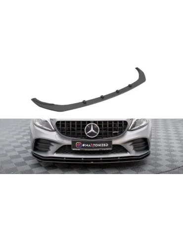 Gamme Street Pro Lame de Pare-chocs Avant MERCEDES-AMG C43 Coupe C205 Facelift - Maxton