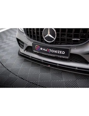 Gamme Street Pro Lame de Pare-chocs Avant MERCEDES-AMG C43 Coupe C205 Facelift - Maxton