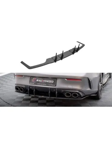 Gamme Street Pro Central Diffuseur Arrière MERCEDES-AMG C43 Coupe C205 Facelift - Maxton