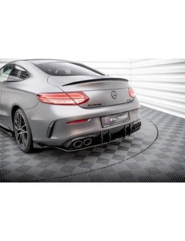 Gamme Street Pro Central Diffuseur Arrière MERCEDES-AMG C43 Coupe C205 Facelift - Maxton
