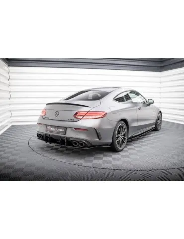 Gamme Street Pro Lame de Pare-chocs Arrière MERCEDES-AMG C43 Coupe C205 Facelift - Maxton