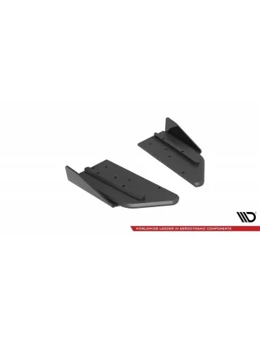 Gamme Street Pro Lame de Pare-chocs Arrière + Volets latéraux MERCEDES-AMG C43 Coupe C205 Facelift - Maxton