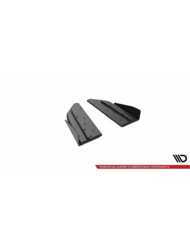 Gamme Street Pro Lame de Pare-chocs Arrière + Volets latéraux MERCEDES-AMG C43 Coupe C205 Facelift - Maxton