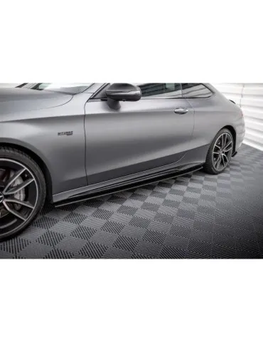 Gamme Street Pro Extension / Rajout de Bas de caisse MERCEDES-AMG C43 Coupe C205 Facelift - Maxton