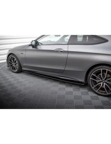 Gamme Street Pro Extension / Rajout de Bas de caisse MERCEDES-AMG C43 Coupe C205 Facelift - Maxton