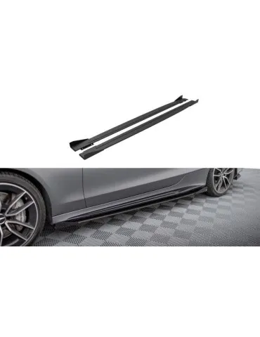 Gamme Street Pro Extension / Rajout de Bas de caisse + Volets latéraux MERCEDES-AMG C43 Coupe C205 Facelift - Maxton