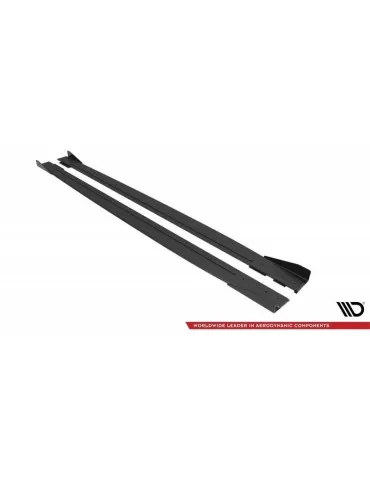 Gamme Street Pro Extension / Rajout de Bas de caisse + Volets latéraux MERCEDES-AMG C43 Coupe C205 Facelift - Maxton