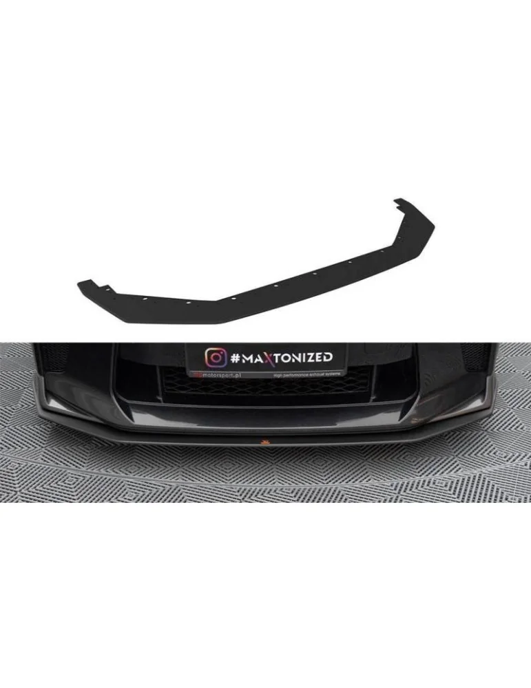 Gamme Street Pro Lame de Pare-chocs Avant NISSAN GTR R35 Facelift - Maxton