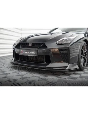 Gamme Street Pro Lame de Pare-chocs Avant NISSAN GTR R35 Facelift - Maxton