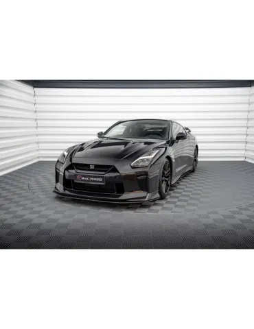Gamme Street Pro Lame de Pare-chocs Avant NISSAN GTR R35 Facelift - Maxton