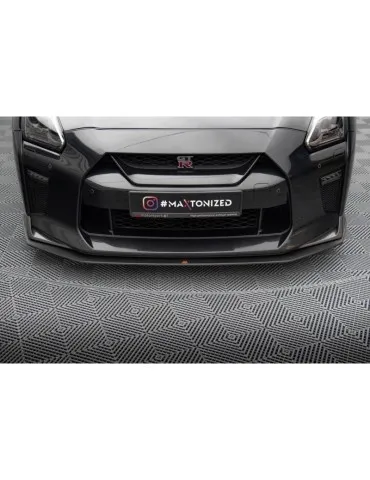 Gamme Street Pro Lame de Pare-chocs Avant NISSAN GTR R35 Facelift - Maxton
