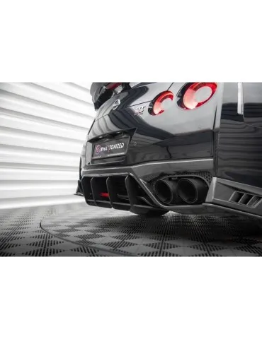 Gamme Street Pro Central Diffuseur Arrière NISSAN GTR R35 Facelift - Maxton