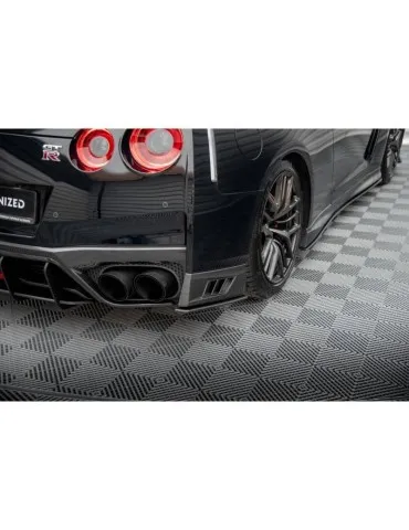 Gamme Street Pro Lame de Pare-chocs Arrière NISSAN GTR R35 Facelift - Maxton