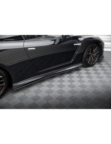Gamme Street Pro Extension / Rajout de Bas de caisse NISSAN GTR R35 Facelift - Maxton