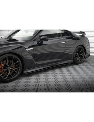 Gamme Street Pro Extension / Rajout de Bas de caisse NISSAN GTR R35 Facelift - Maxton