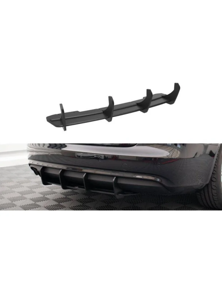 Gamme Street Pro Central Diffuseur Arrière AUDI A4 B8 Facelift - Maxton