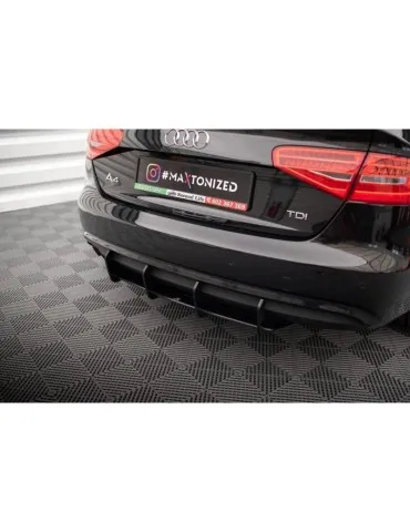 Gamme Street Pro Central Diffuseur Arrière AUDI A4 B8 Facelift - Maxton
