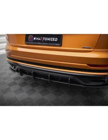Gamme Street Pro Central Diffuseur Arrière AUDI Q8 S-LINE MK1 - Maxton