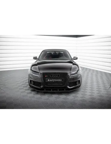 Gamme Street Pro Lame de Pare-chocs Avant AUDI S5 / A5 S-LINE 8T - Maxton