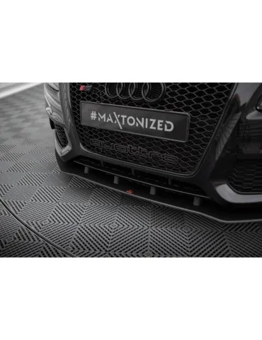 Gamme Street Pro Lame de Pare-chocs Avant AUDI S5 / A5 S-LINE 8T - Maxton