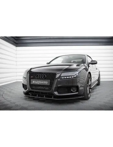 Gamme Street Pro Lame de Pare-chocs Avant AUDI S5 / A5 S-LINE 8T - Maxton