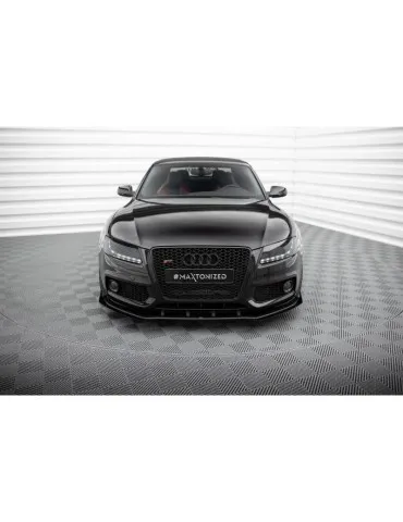 Gamme Street Pro Lame de Pare-chocs Avant + Volets latéraux AUDI S5 / A5 S-LINE 8T - Maxton