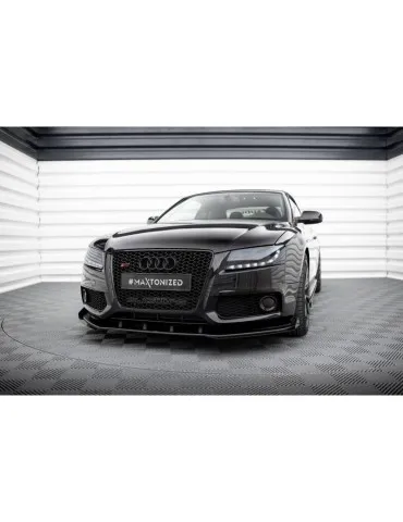Gamme Street Pro Lame de Pare-chocs Avant + Volets latéraux AUDI S5 / A5 S-LINE 8T - Maxton