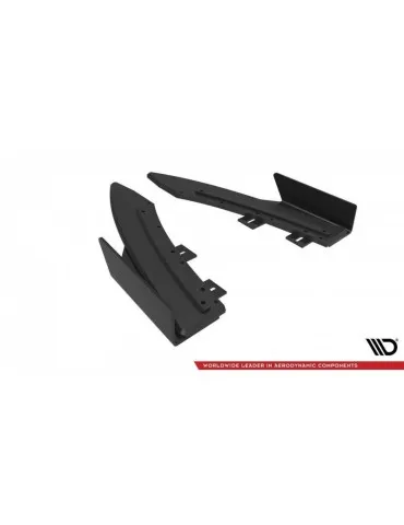 Gamme Street Pro Lame de Pare-chocs Arrière + Volets latéraux AUDI S5 / A5 S-LINE Coupe / Cabriolet 8T - Maxton