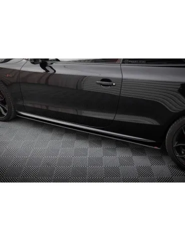Gamme Street Pro Extension / Rajout de Bas de caisse AUDI A5 / A5 S-LINE / S5 Coupe / Cabrio 8T / 8T Facelift - Maxton
