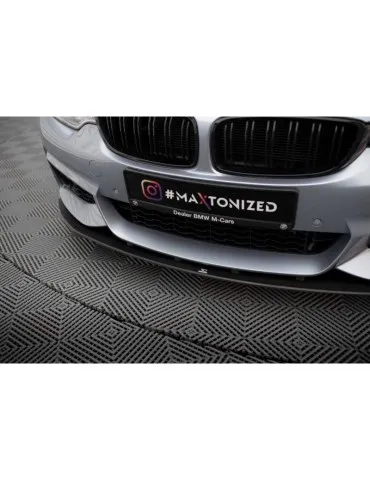 Gamme Street Pro Lame de Pare-chocs Avant BMW 4 Coupe M-Pack F32 - Maxton
