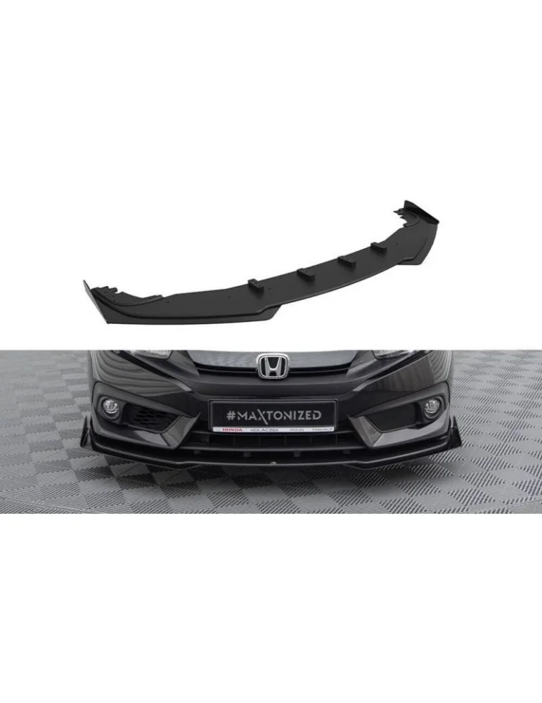 Gamme Street Pro Lame de Pare-chocs Avant + Volets latéraux HONDA CIVIC MK10 - Maxton
