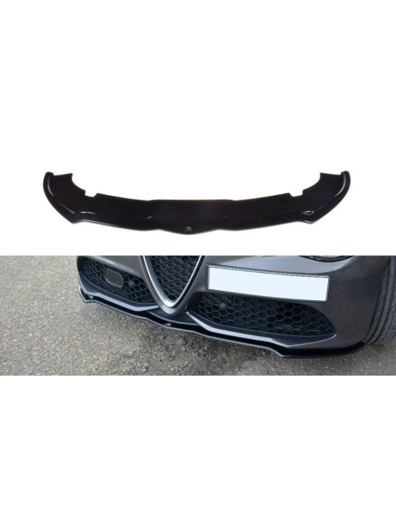 Lame de Pare-chocs Avant / Splitter V.1 ALFA ROMEO GIULIA VELOCE - Maxton