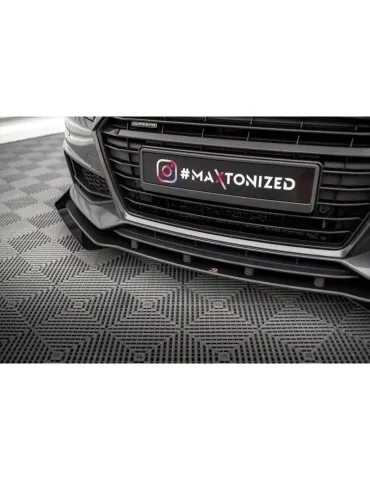 Gamme Street Pro Lame de Pare-chocs Avant + Volets latéraux AUDI TT S / S-LINE 8S - Maxton
