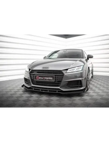 Gamme Street Pro Lame de Pare-chocs Avant + Volets latéraux AUDI TT S / S-LINE 8S - Maxton